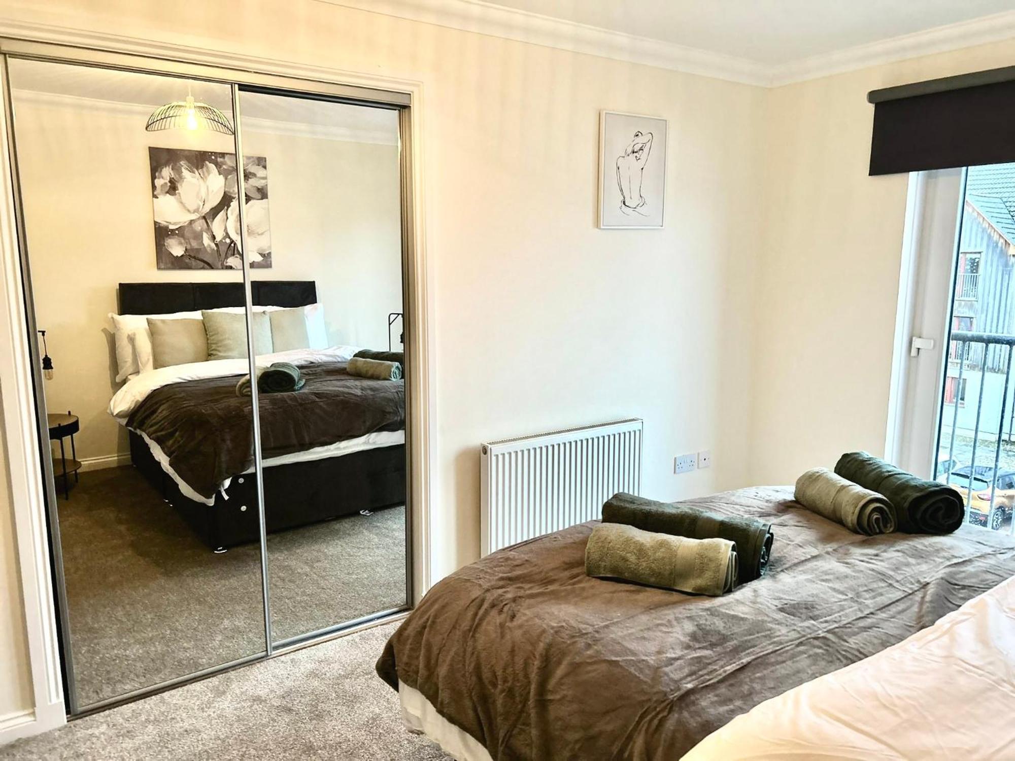 Central Cosy Riverview Apartment 2 Bed, 2 Bath, Free Parking / Wifi Inverness Buitenkant foto