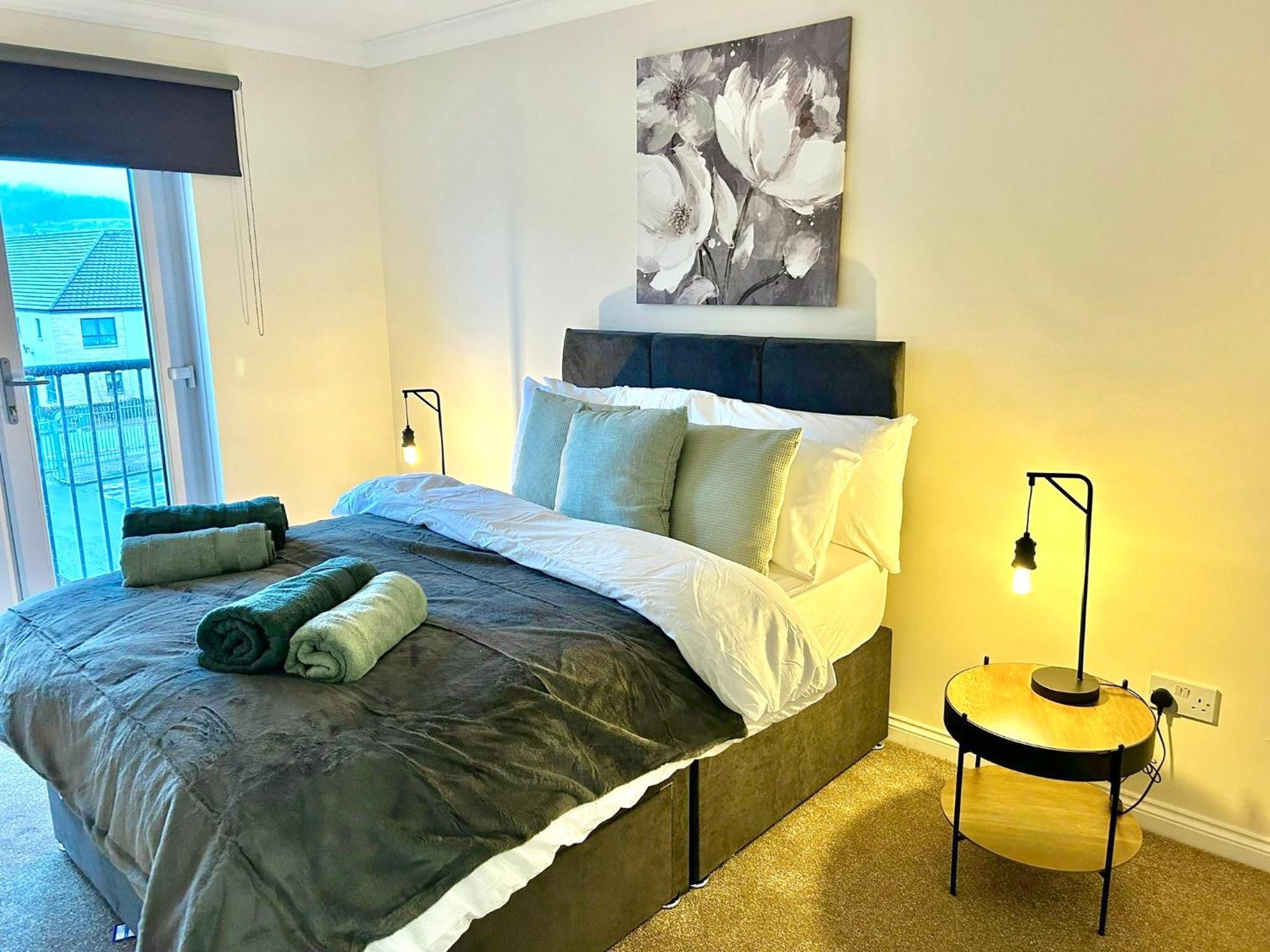 Central Cosy Riverview Apartment 2 Bed, 2 Bath, Free Parking / Wifi Inverness Buitenkant foto