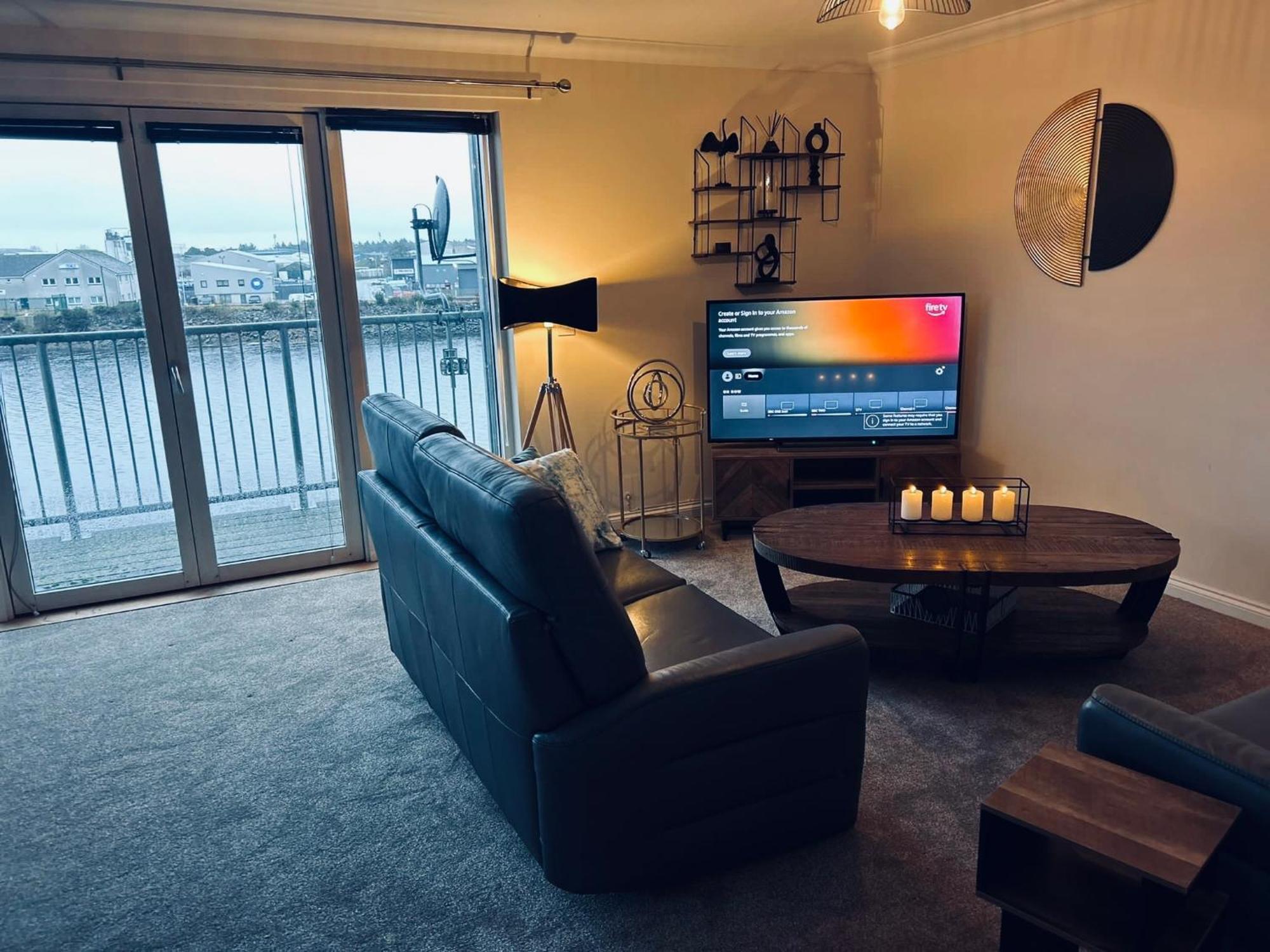 Central Cosy Riverview Apartment 2 Bed, 2 Bath, Free Parking / Wifi Inverness Buitenkant foto